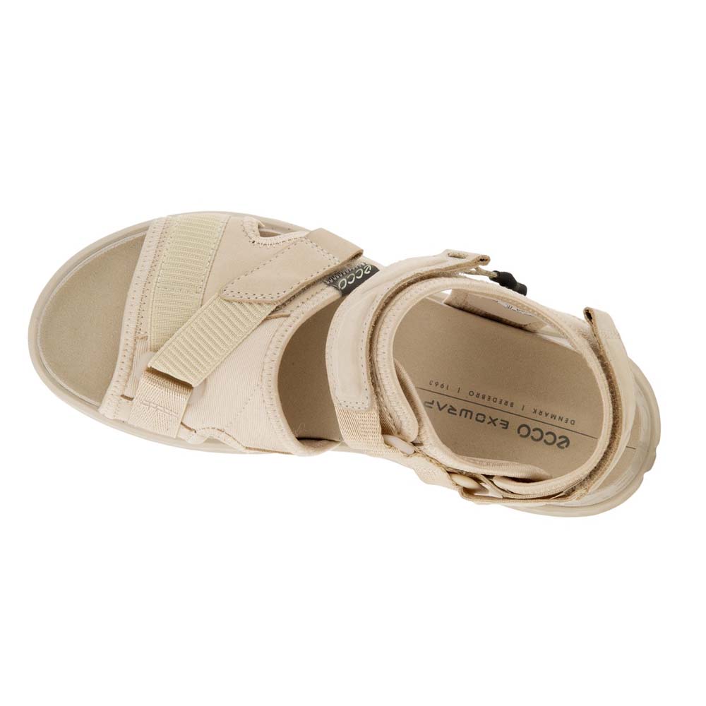 Női Ecco Exowrap 3strap Szandál Barna | HU 172VRW